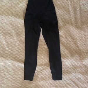 Reflex 90 Degree Black High-Waist Ankle Tights